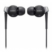 Sony MDR-EX300/BLK Vertical In-the-Ear Style EX Style Headphones (Black)