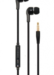 Hi-Fi Noise-Reducing Ear Buds For The New iPhone 5 Verizon 4G LTE, AT&T and Sprint (Black)