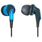 Panasonic RP-HJE350-A SLIMZ In-Ear Earbud Headphones (Blue)