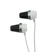 Koss PATHFINDRW Lightweight Earbud Stereophone with In-line Volume Control - (WHITE)