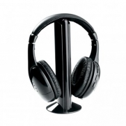 Exclusive Naxa NE-922 Professional 5 In 1 Wireless Headphone System By NAXA