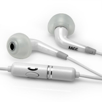 MEElectronics CC51P Clarity Series Ceramic In-Ear Headphone with In-Line Microphone and Remote for iPhone and Smartphones (White)