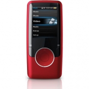 Coby MP620 4 GB Video MP3 Player with FM Radio (Red)