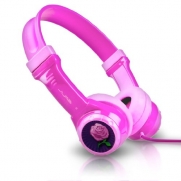 JLab JBuddies Kid's Volume Limiting Headphones - Pink