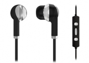 Koss iL200k KTC Aluminum Ear Buds with In-Line Controls for iPhone/iPad/iPod, Black