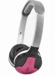 XO Vision IR630P Universal IR Wireless Foldable Headphones - Pink