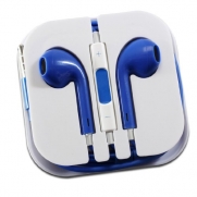 Stereo Earpods Earbuds Earphones Headphone Headset with Mic and Remote for Apple iPad3/2/1 iPhone 5 / 4S / 4G / 3GS / 3G Ipod Touch 5 Ipod 5th Ipod Nano 7 BLUE