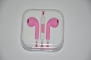 Stereo Earpods Earbuds Earphones Headphone Headset with Mic and Remote for Apple iPad3/2/1 iPhone 5 / 4S / 4G / 3GS / 3G Ipod Touch 5 Ipod 5th Ipod Nano 7 PINK