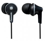 Panasonic RP-TCM125-K In-Ear Headphones with Mic, Black