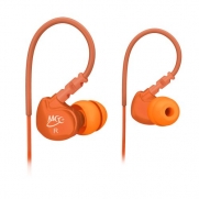 MEElectronics Sport-Fi M6 Noise-Isolating In-Ear Headphones with Memory Wire (Orange)