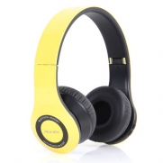 Bluedio Model B2 Colour Music Hi-Fi Rank Wireless & Bluetooth Headphones (Yellow)