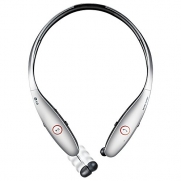 LG Electronics TONE INFINIM Bluetooth Stereo Headset - Retail Packaging - Silver