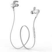 Rubility® Cannice Y3 Running Sport Wireless Bluetooth Earphone In-ear Earplugs Headphone Stereo Audio Double Track Headset for Smartphones (White)