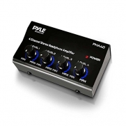 Pyle-Pro PHA40 4-Channel Stereo Headphone Amplifier