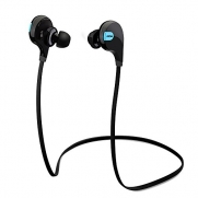 Mpow Swift 2nd-Gen Bluetooth 4.0 Wireless Sports Headphones Running Exercise Sweatproof Headsets In-ear Stereo Earbuds Earphones With Mic for iPhone iPad iPod and Smartphones (Black/Blue)