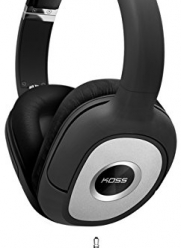 Koss SP540 Full Size Dynamic Headphones, Black with Silver Accents