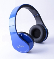 Beyution royalblue-513 Bluetooth HiFi Stereo Headphones Built in Mic, Retail Package - Royalblue