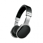 KEF M500 Hi-Fi On-Ear Headphones - Aluminum/Black