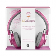 LilGadgets Untangled Pro Children's Wireless Bluetooth Headphones Pink