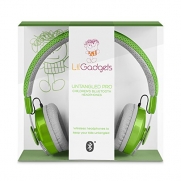 LilGadgets Untangled Pro Children's Wireless Bluetooth Headphones Green