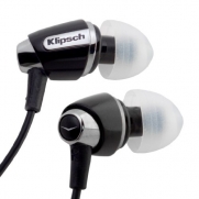 Klipsch IMAGE S4 In-Ear Enhanced Bass Noise-Isolating Headphones (Black)
