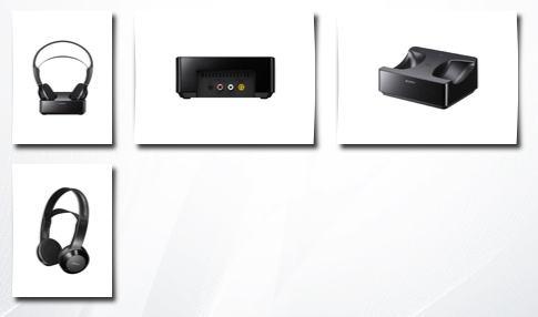 Sony mdr-if245rk wireless if headphone,