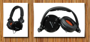 Panasonic dj street model headphones (black)